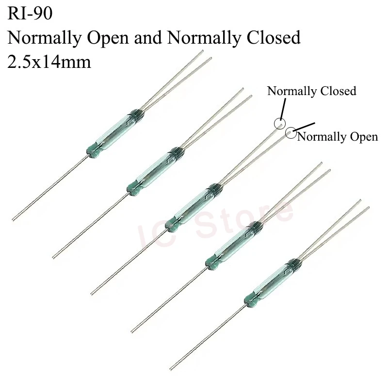 Reed Switch Magnetic Sensor Pack – Normally Open/Closed Options