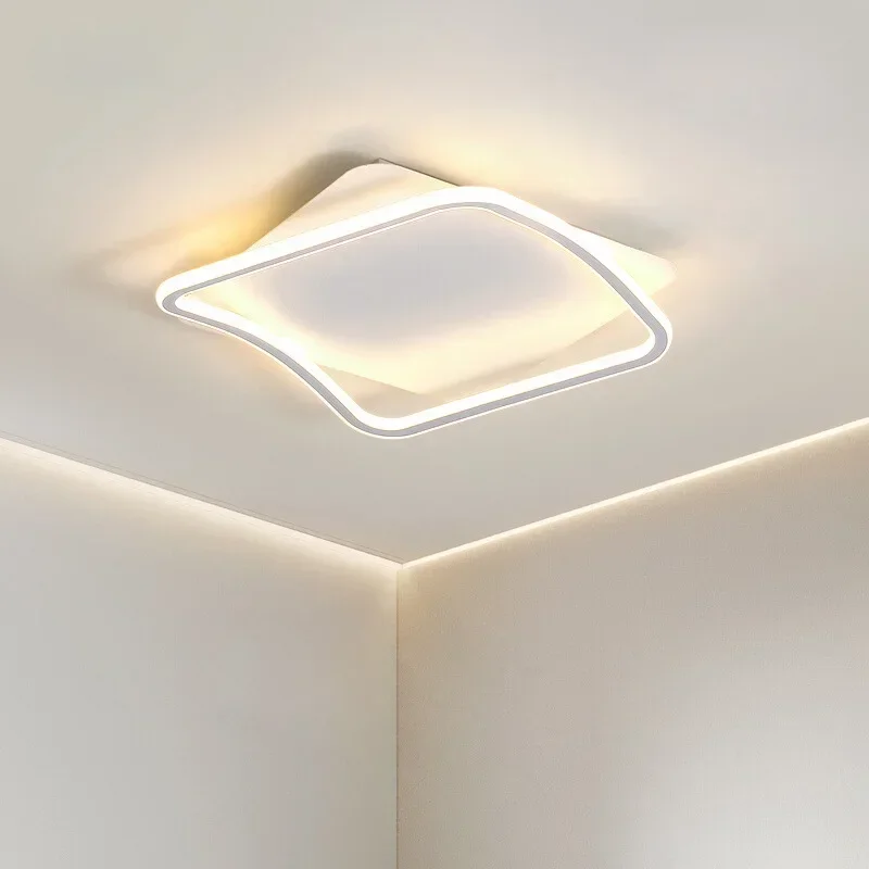 

Modern LED Simple Ceiling Lamp for Living Room Bedroom Study Baby Room Aisle Kitchen Loft Chandelier Lighting Fixture Home Decor