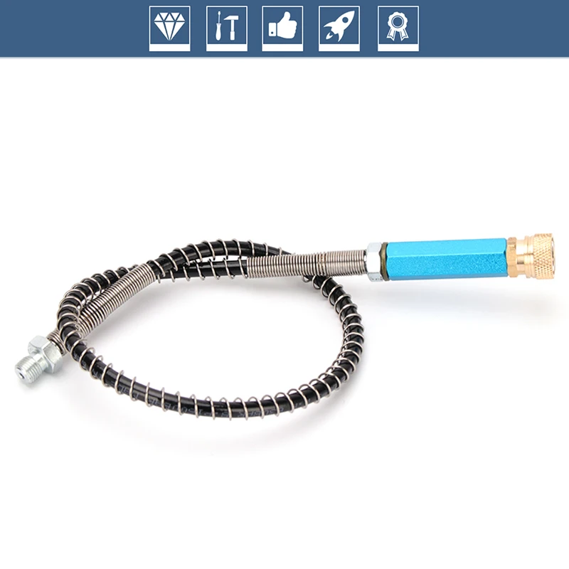 Small High-Pressure Pump Filter with Quick Connect Couplings and Nylon Hose Air Filtering Water-Oil Separator Filtering Element hand pump filter elements nylon hose quick connect fittings air pump parts