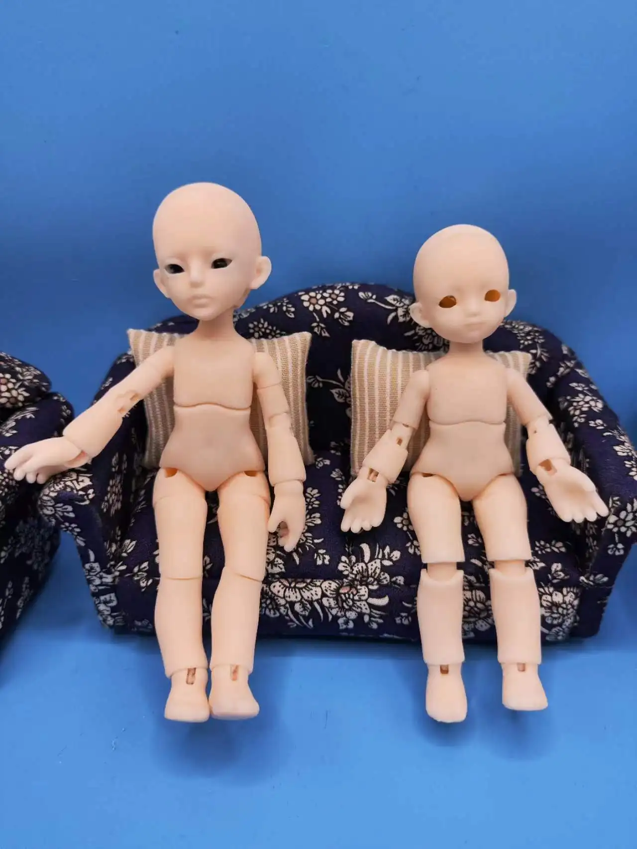 Ceramic Resin Doll Ornaments Japanese Doll Decorative Art BJD