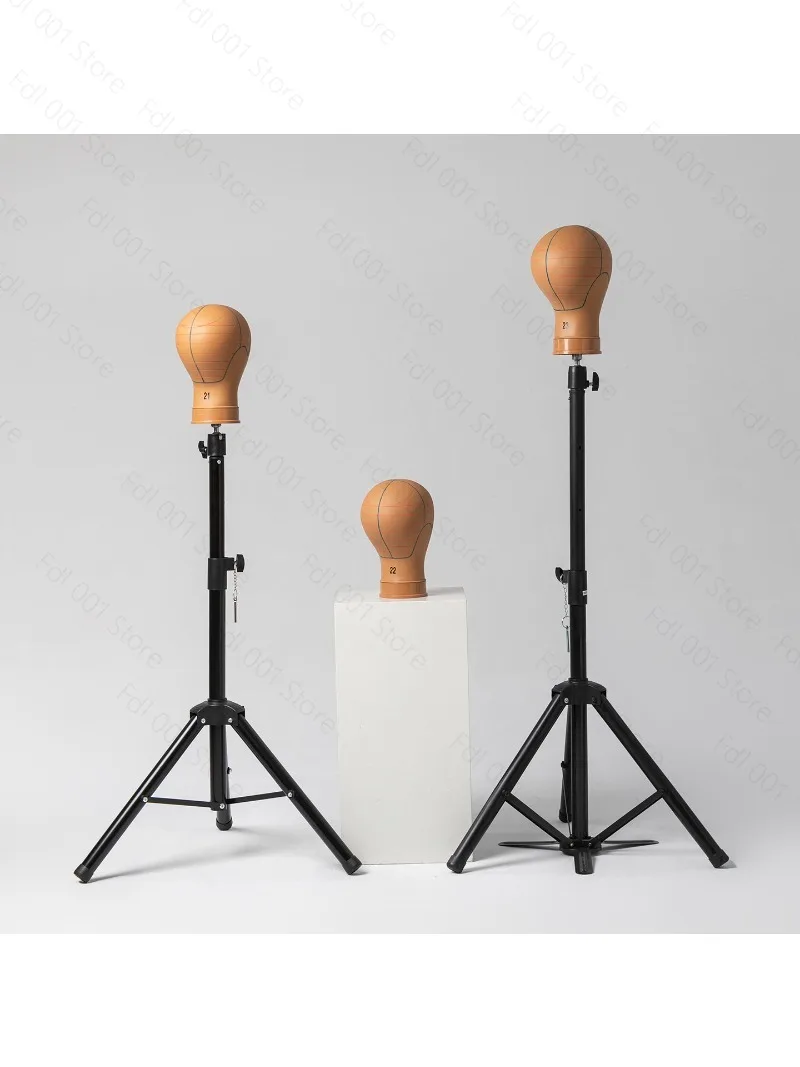21 22 23인치 PVC 마네킹 헤드 코르크 캔버스 마네킹 가발 제작 및 전시용