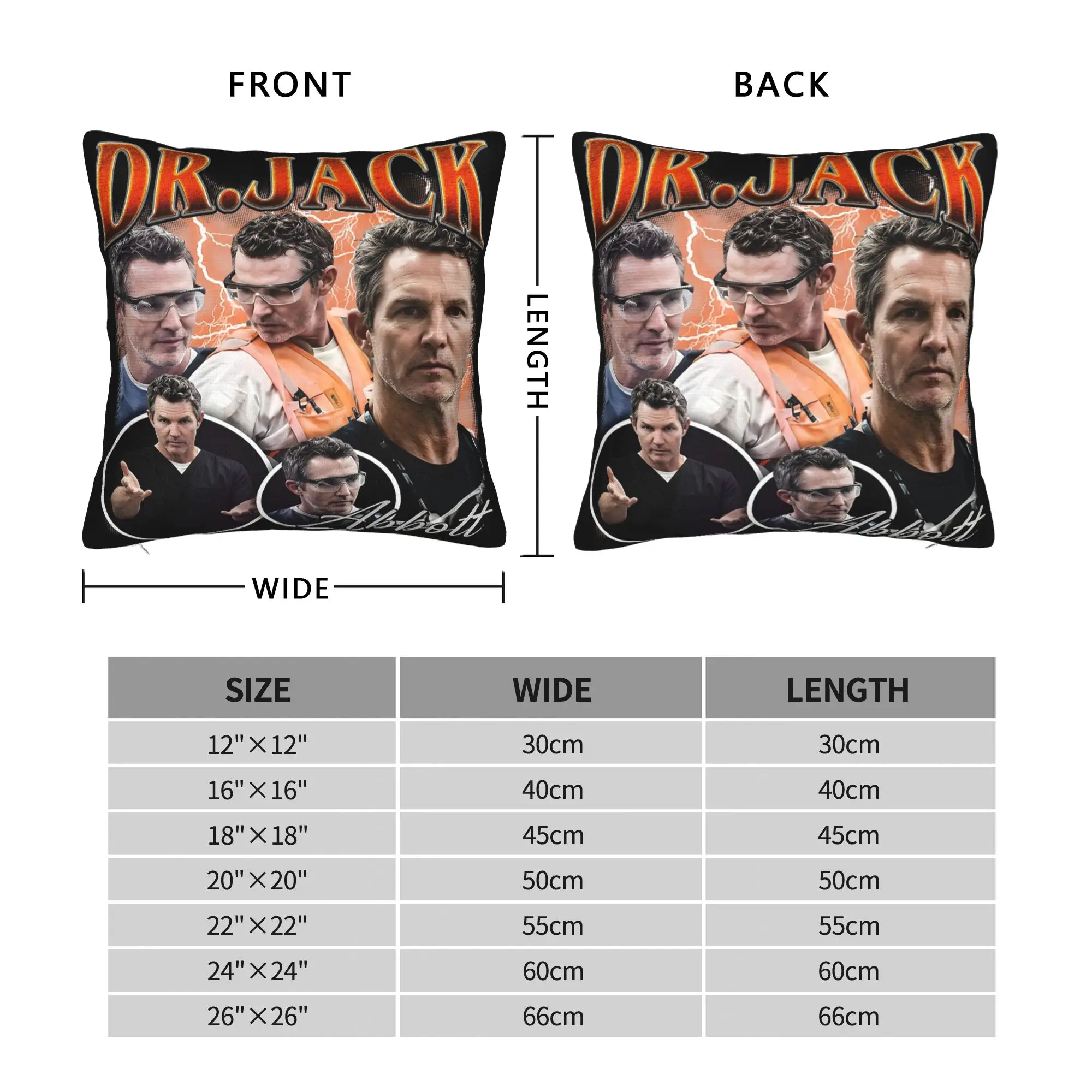 Decorative Multi-Size Pillow Covers - The Pitt Merch Home Collection