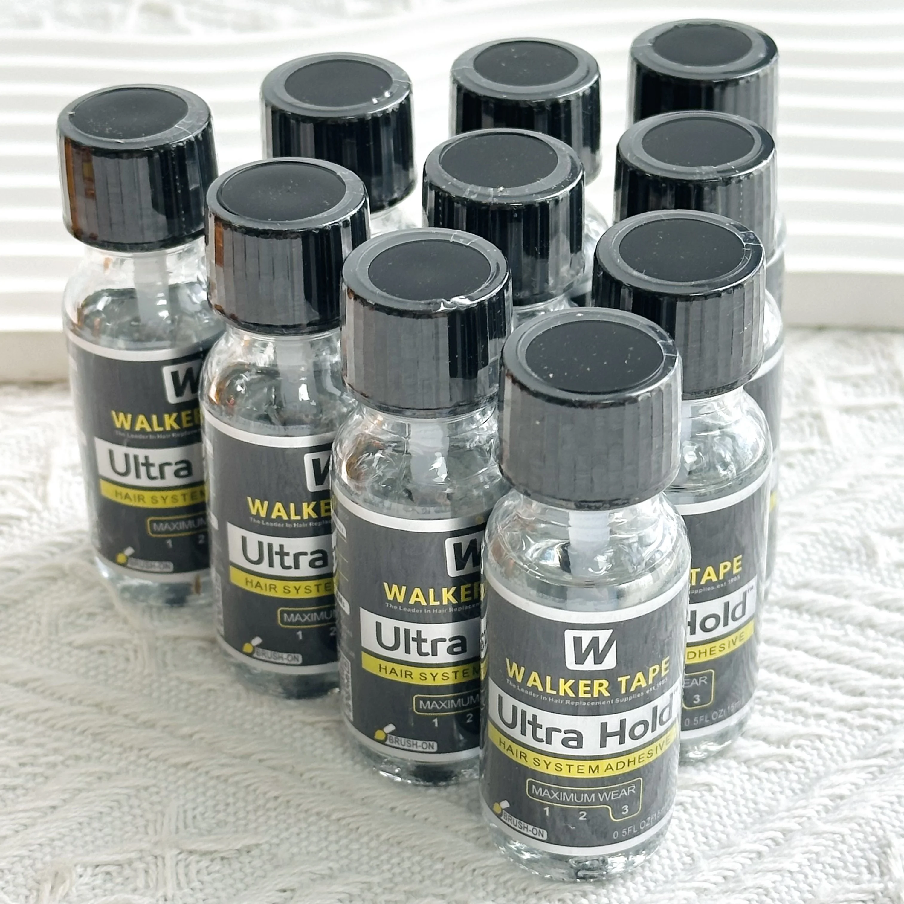 10/15/20pcs15ml ultra hold glue for lace wigs lace front wig glue waterproof front lace wig glue lace glue adhesives toupee glue