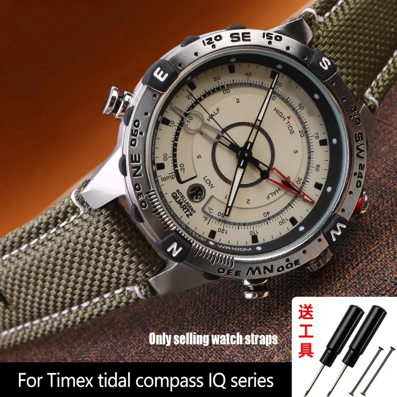 Avaner Orologio da Polso da Uomo Militari Cinturino in Cuoio 3 Quandranti Bussola Gradi 3 Colori Two time display (Marrone