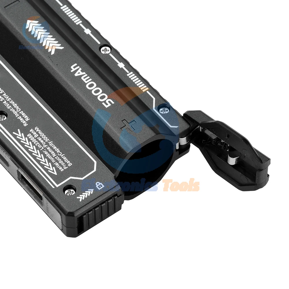5000mAh 1 sezione Saldatura gratuita 21700 Custodia Power Bank PD 20W Custodia di ricarica rapida USB Type-C Scatola caricabatteria fai da te 5V 2A - Image 5