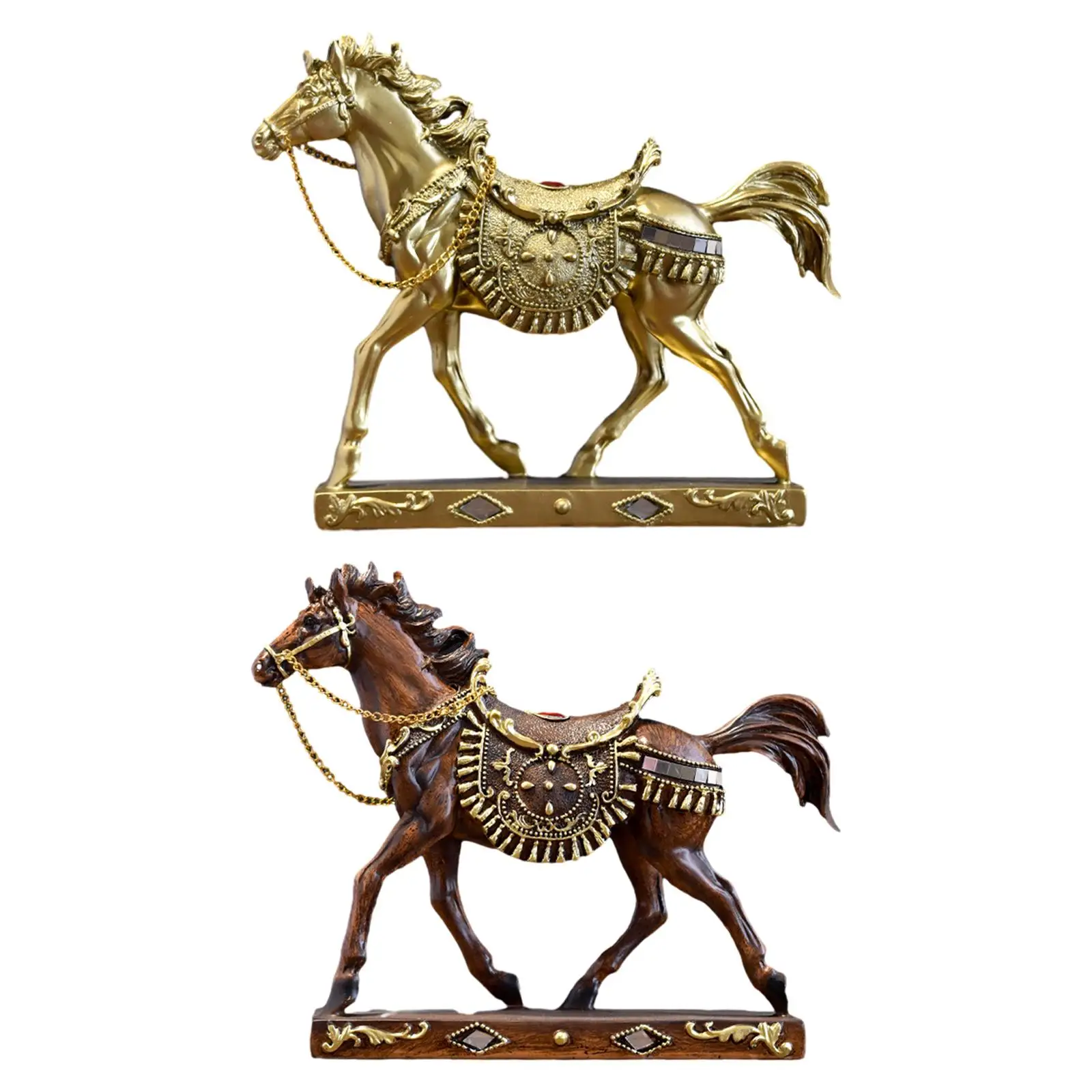 

Статуэтка лошади, статуэтка с орнаментом лошади для офиса и дома