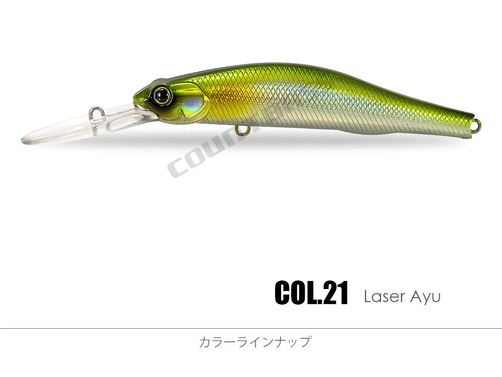 COUNTBASS 80 mm 3-5/32 Zoll, 90 mm, 3–35/64 Zoll Minnow Hard Baits Angelköder, Wobbler, Jerk Your Baits, Wobbler, Köder – Detail 10
