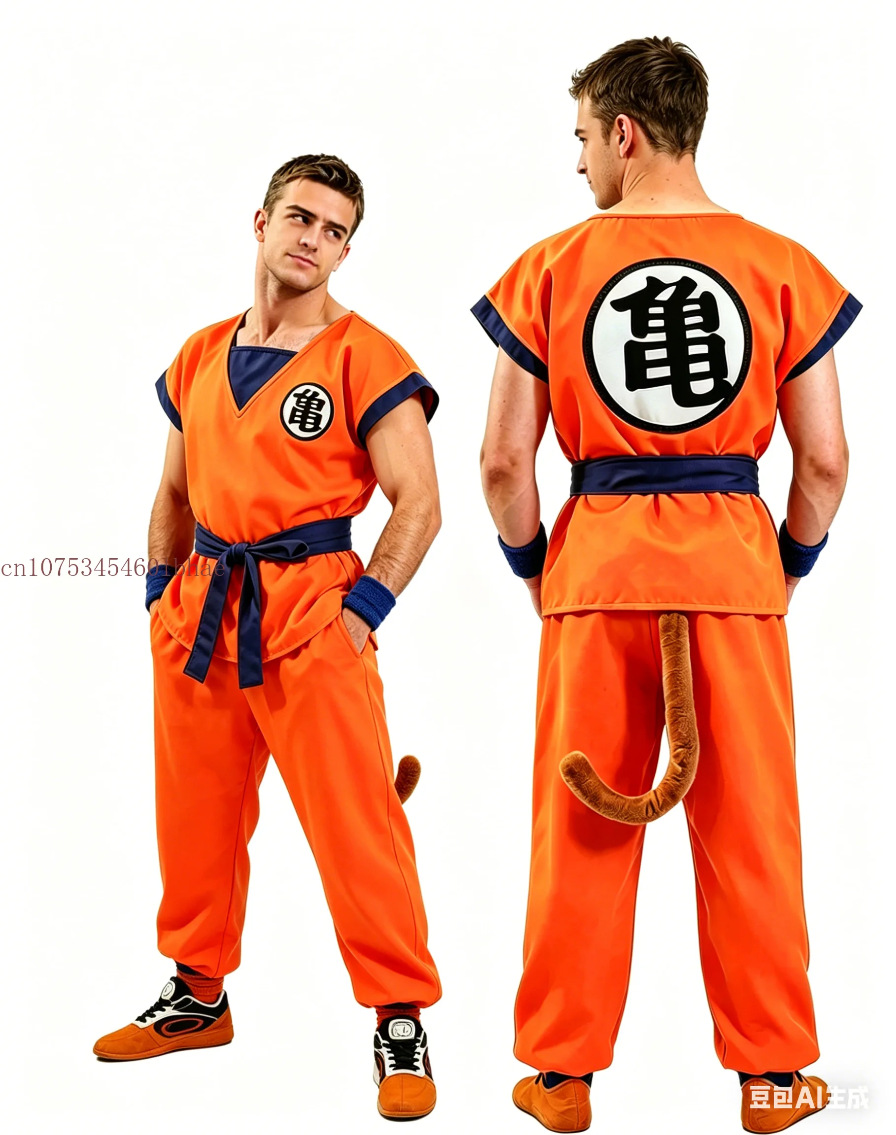 Anime Son Goku Cosplay Costume 5