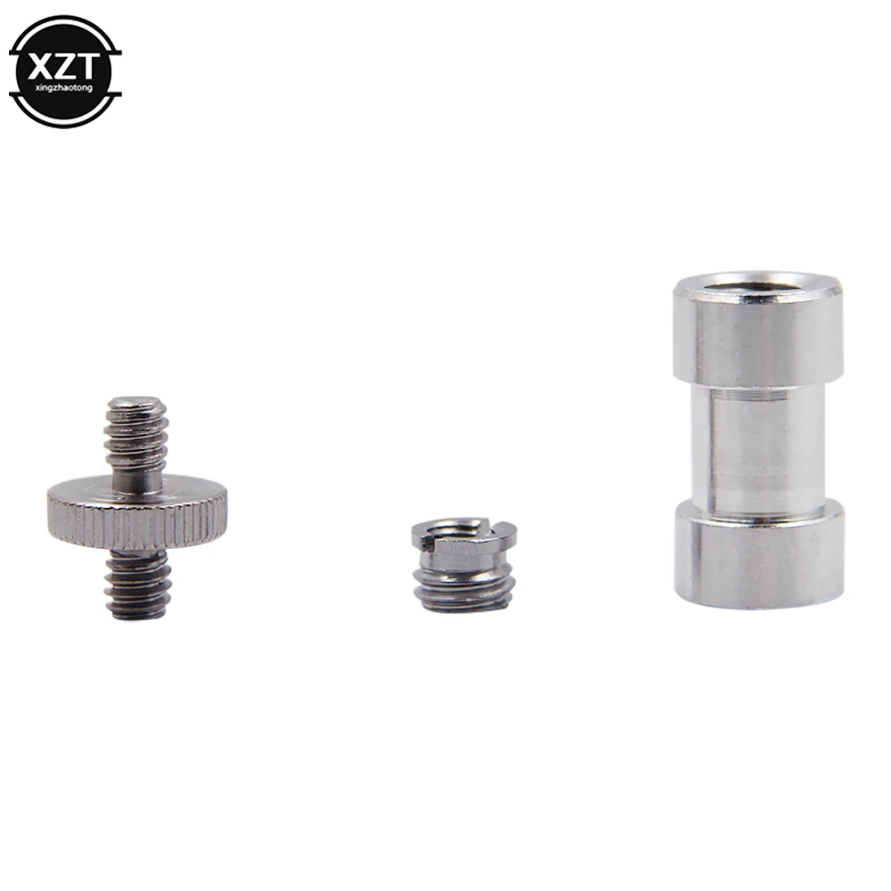1/4 to 3/8 Inch Screw Adapter Mount Converter For Flash Mount Camera Holder Light Umbrella Tripod Monopod tripod screw mount adapter