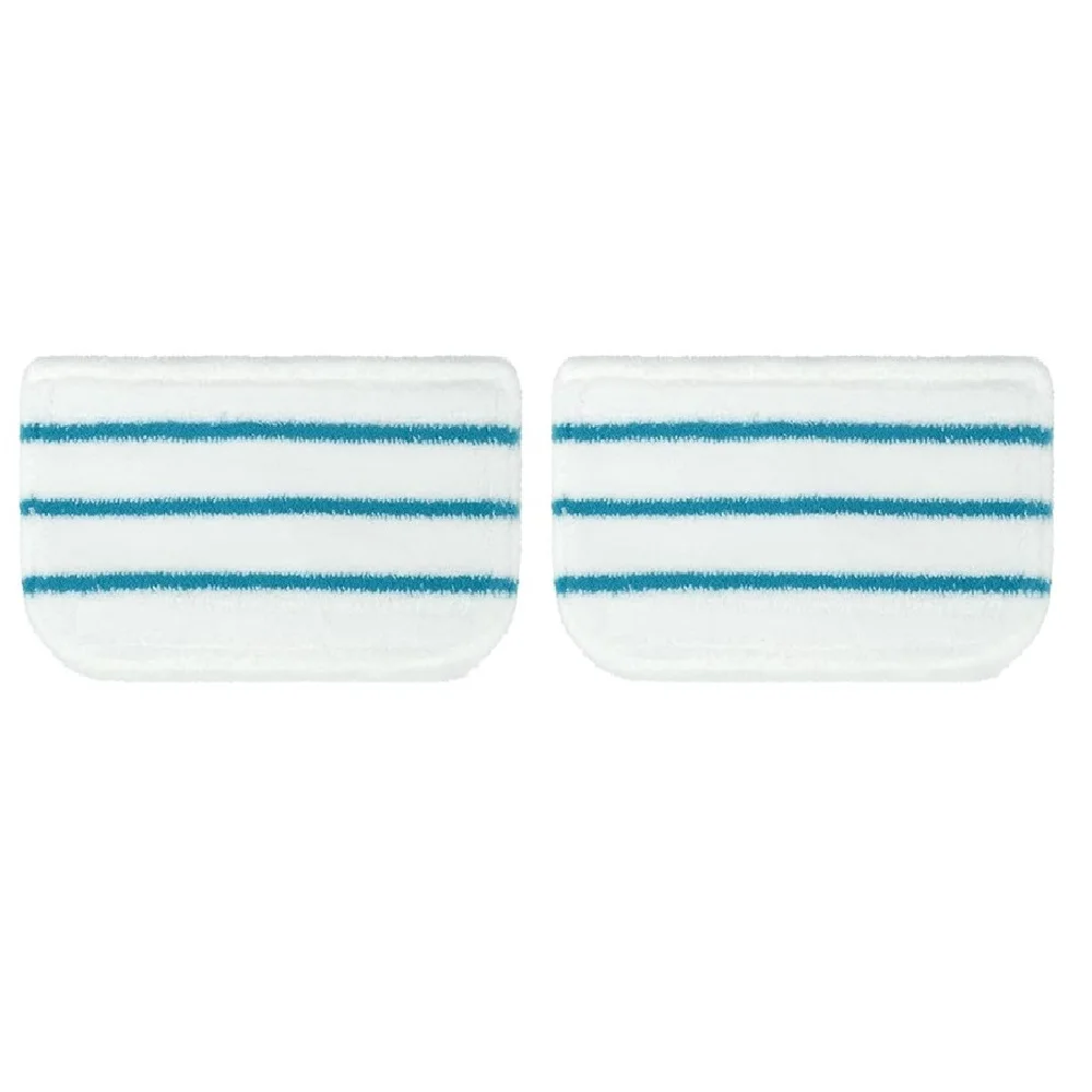 Premium Microfiber Floor Washer Pads - High-Performance Dust and Dirt Cleaning Cloths for Steam Mops (1 or 2 Pack)