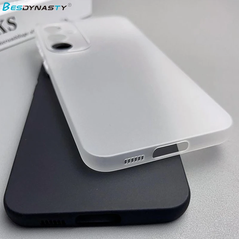 Ultra Thin Matte Armor Translucent TPU Phone Case