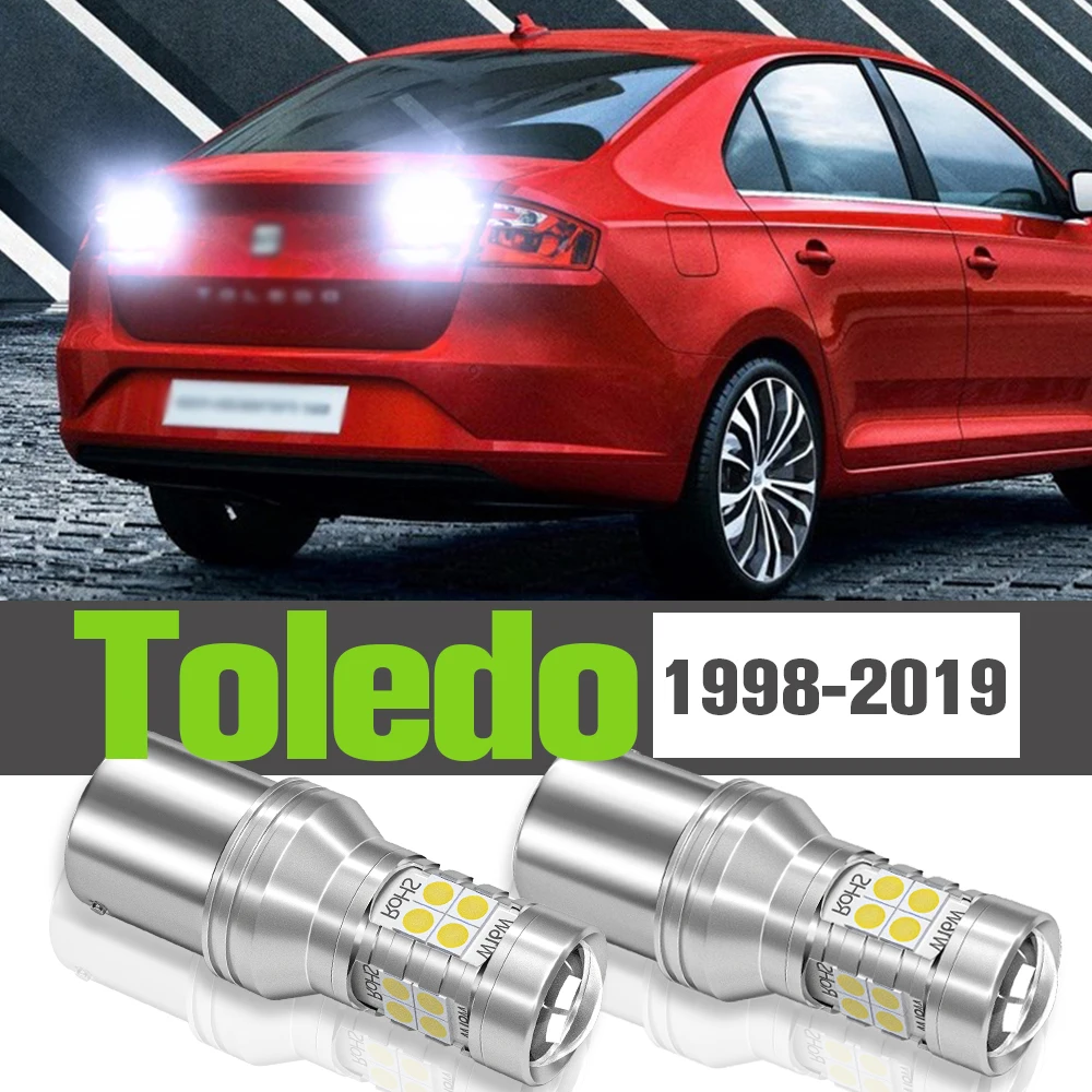 

2x LED Reverse Light Accessories Backup Lamp For Seat Toledo 2 MK2 1M 3 MK3 5P 4 MK4 KG 1998-2019 2012 2013 2014 2015 2016 2017