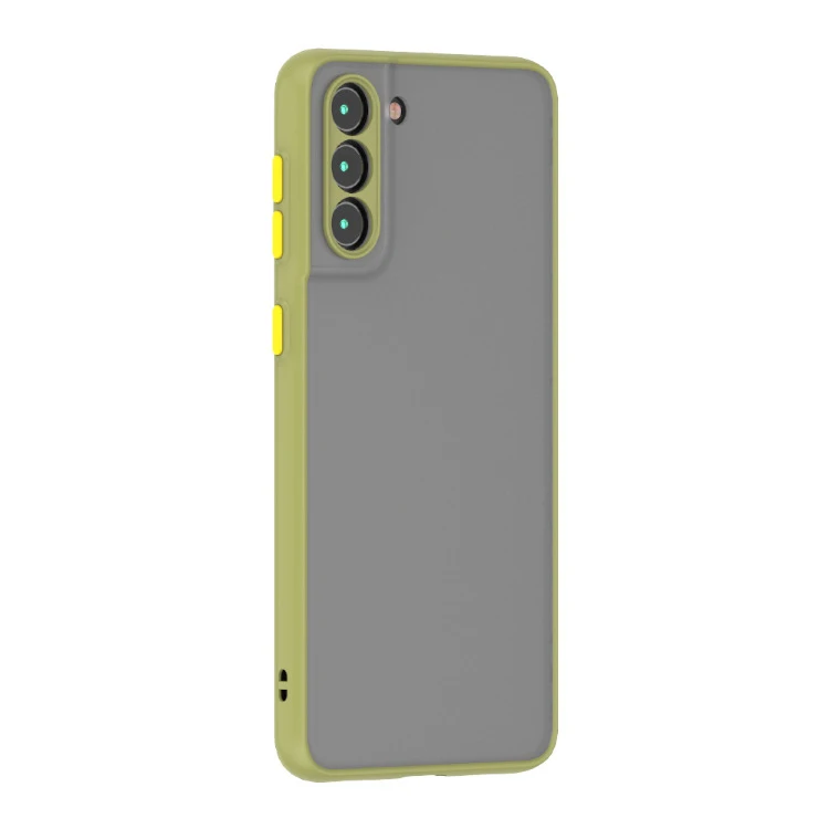 Luxury Skin Feel Armor Shockproof Hard Phone Case - Premium Protective Cover