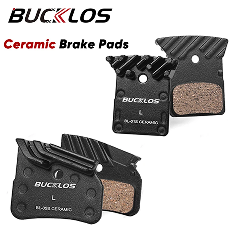 

BUCKLOS 1 Pair Bicycle Disc Brake Pads Ultralight Ceramic MTB Disc Brake Pads Fit for Shimano J05A J04C H03C Road Bike Brake Pad