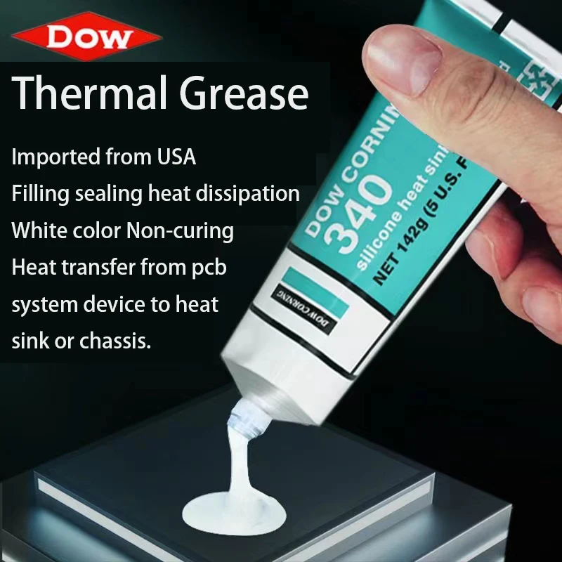 미국 DOW CORNING 열전도성 실리콘 그리스, IGBT 서멀 그리스, DC340, 142g, 0.67W