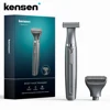 KENSEN S1 Electric Shaver Body Hair Trimmer for Men 2 in 1 Professional Shaver Razor Nose Hair Beard Trimmer Shave Razor MEG-578 1