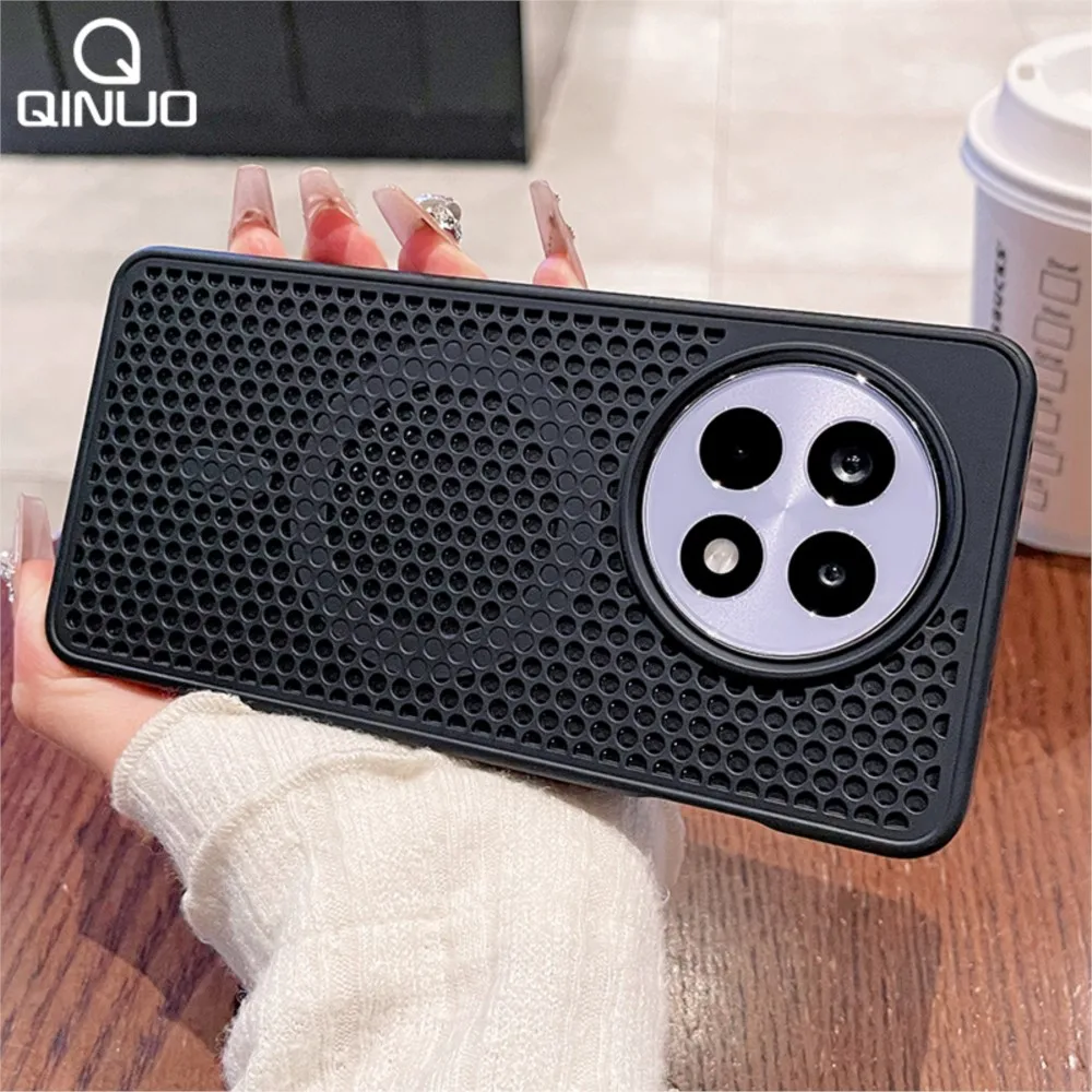 Heat Dissipation Breathable Mesh Shockproof Matte Hard Back Cover