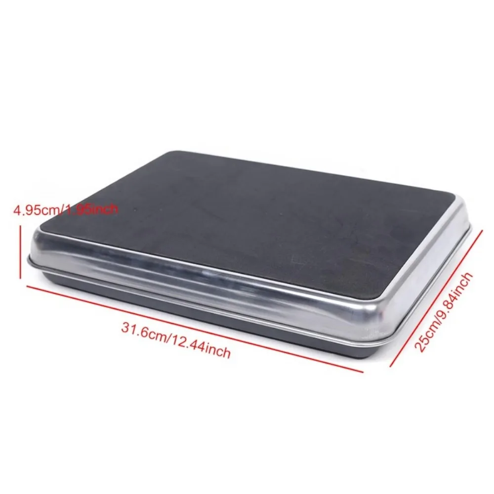 Bench scale with display and stainless steel surface