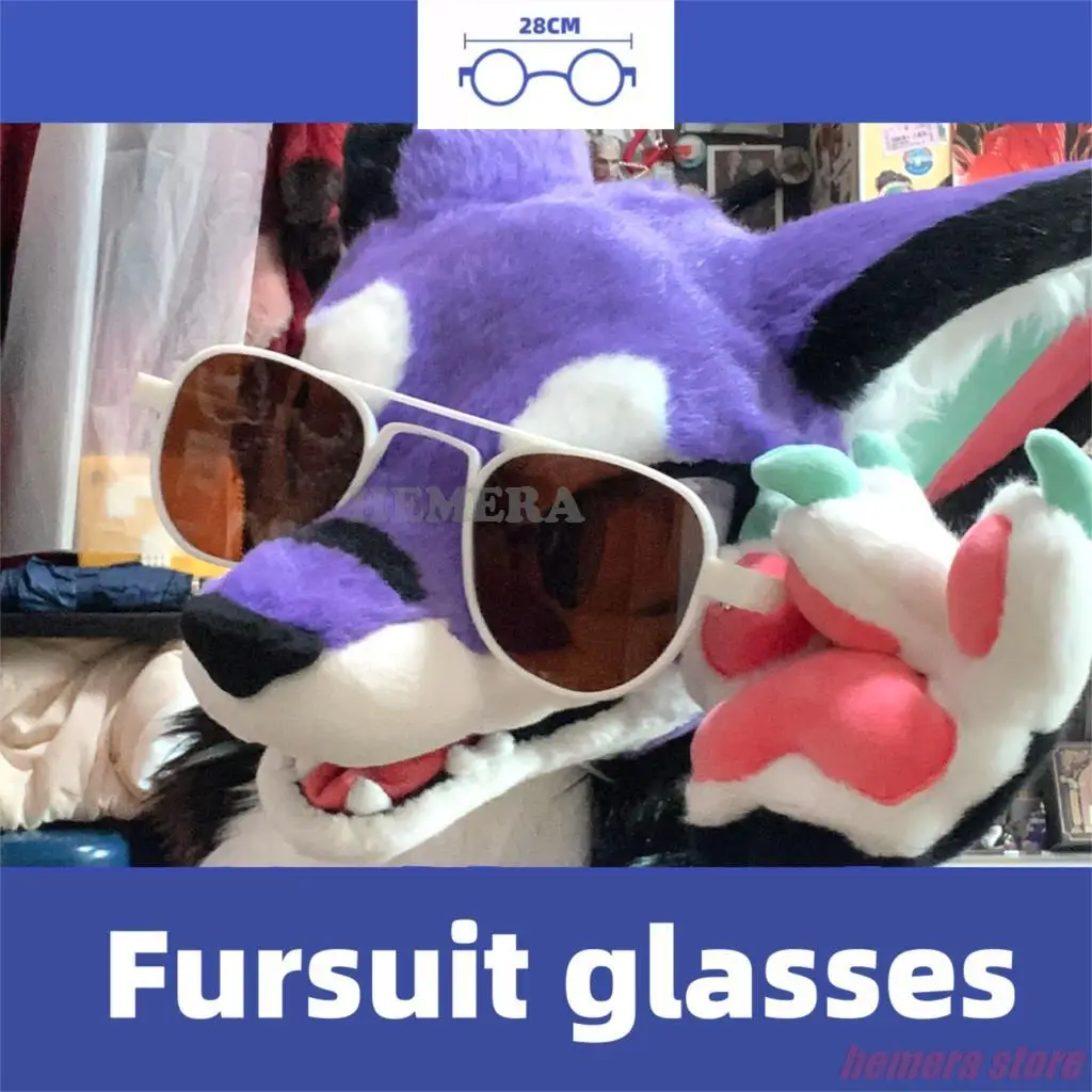 

New Hand-customized Sunglasses All Sizes Fursuit Cosplay Beast Claw Foot Nails Covers Costume Accessories Custom Made glasses