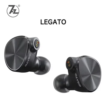 7HZ Legato Dual Dynamic Drivers HiFi in-Ear Monitors Earphones with 2Pin 3.5mm Cable