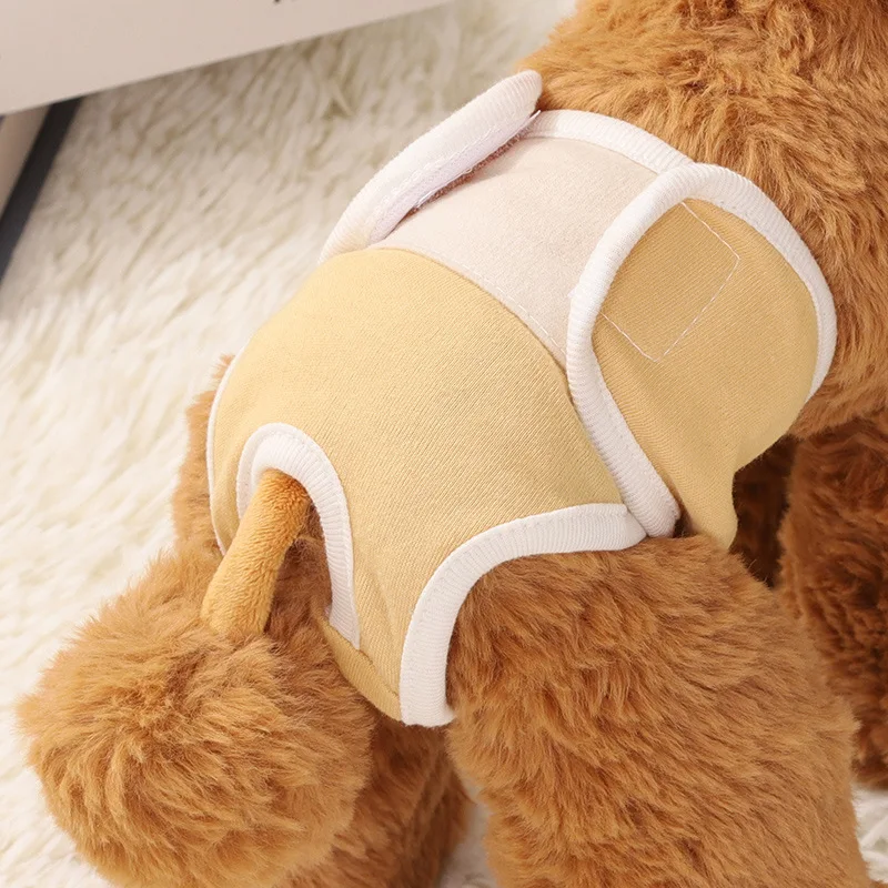 Reusable Female Dogs Diaper Pants Sanitary Female Dog Pants Diapers For Dogs Menstruation Pet Cat Physiological Safety