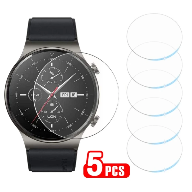 Фото Закаленное стекло HD для умных часов Huawei Watch GT 2 3 GT2 GT3 Pro 46 мм, защитная пленка для экрана GT Runner, Взрывозащищенная пленка, 1-5 шт. №1