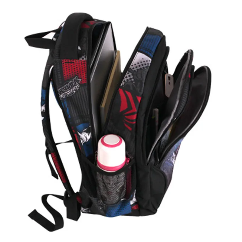 Suitable For Grades 1-9 Children Orthopedic School Backpack Boys School Bags Girls Waterproof Backpacks Kids Satchel Schoolbgs 4