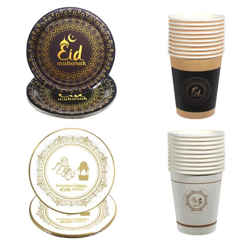 2022 Eid Mubarak Disposable Tableware Aid Ramadan Mubarak Plate Cup Al Adha Kareem Napkin Islam Decor Islamic Eid Party Supplies2022 Eid Mubarak Disposable Tableware Aid Ramadan Mubarak Plate Cup Al Adha Kareem Napkin Islam Decor Islamic Eid Party Supplies


Material: paper

Quantity: 10pcs
