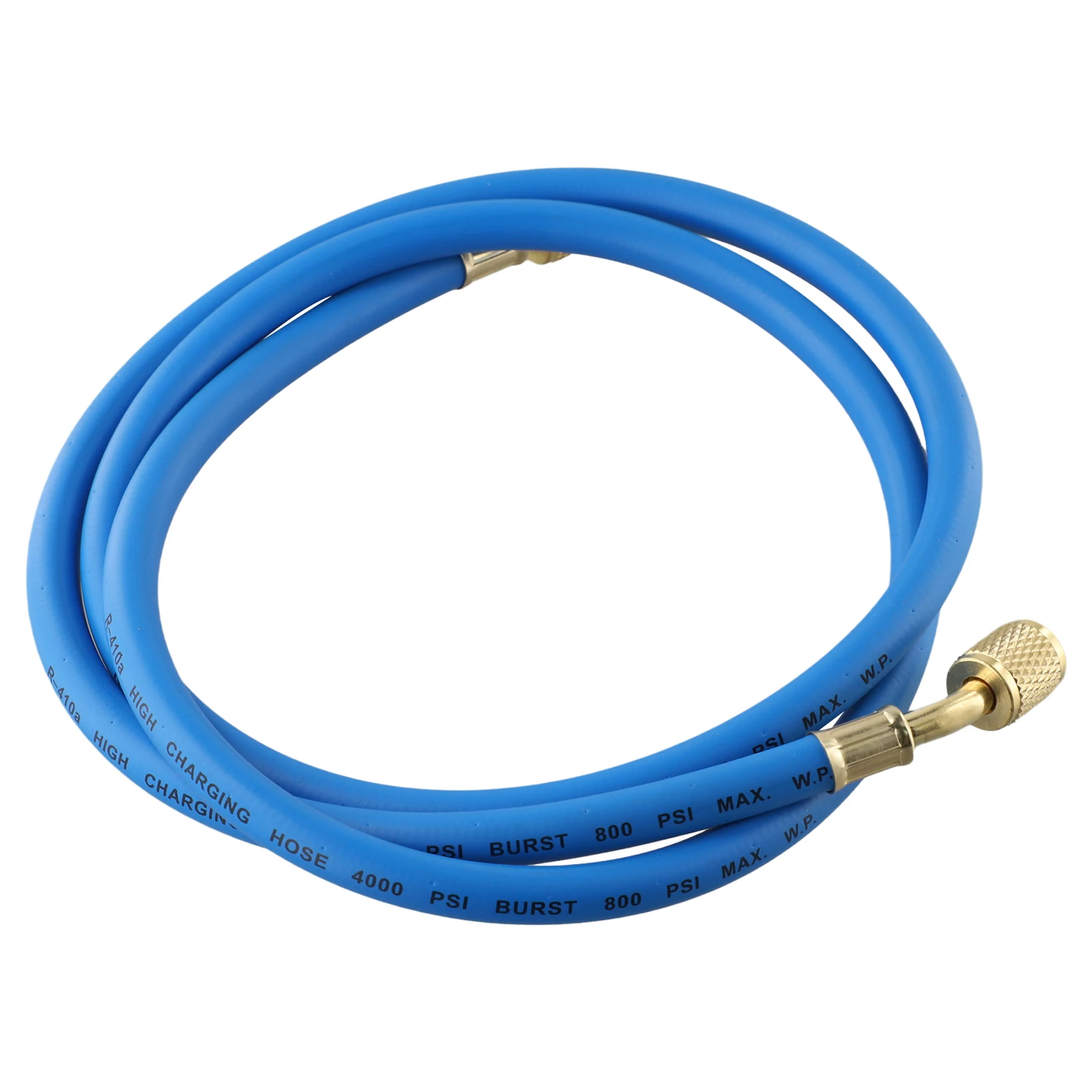 

Refrigerantion Charging Hose 1/4 To 5/16 SAE Thread 4.92Ft 800PSI Tube HVAC Hose Blue Home Improvement Tool Accessories