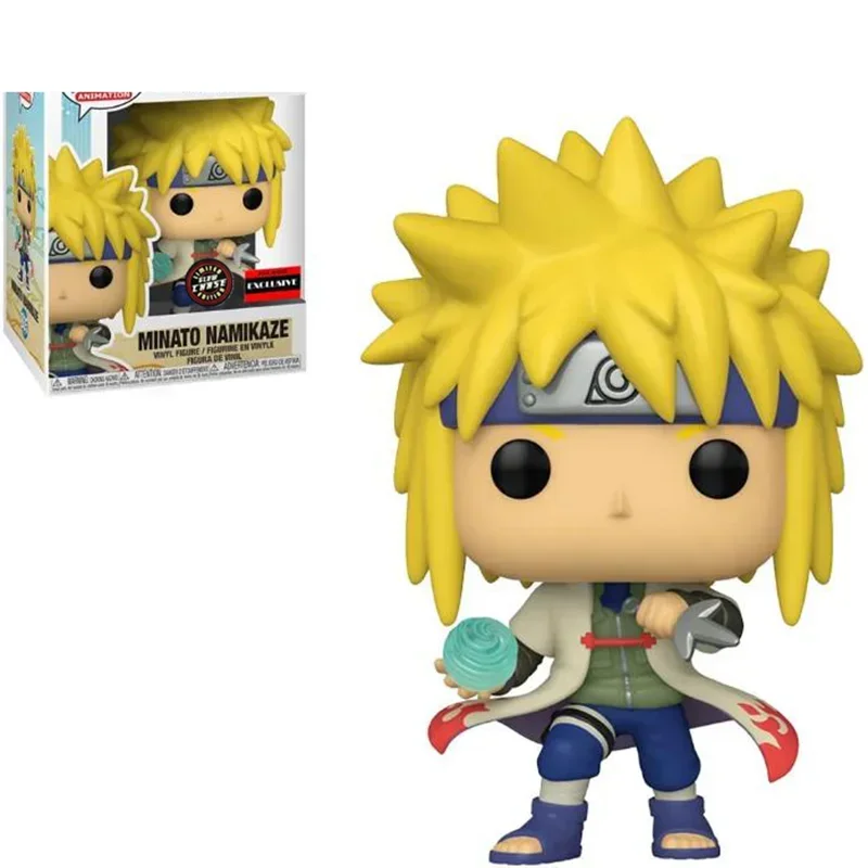 thumbnail image 1 of FUNKO POP - Figura de acción de PVC recién llegada, juguetes de dibujos animados, tema de Naruto, Minato Namikaze #935, colección de modelos limitados para niños, 1 of 5