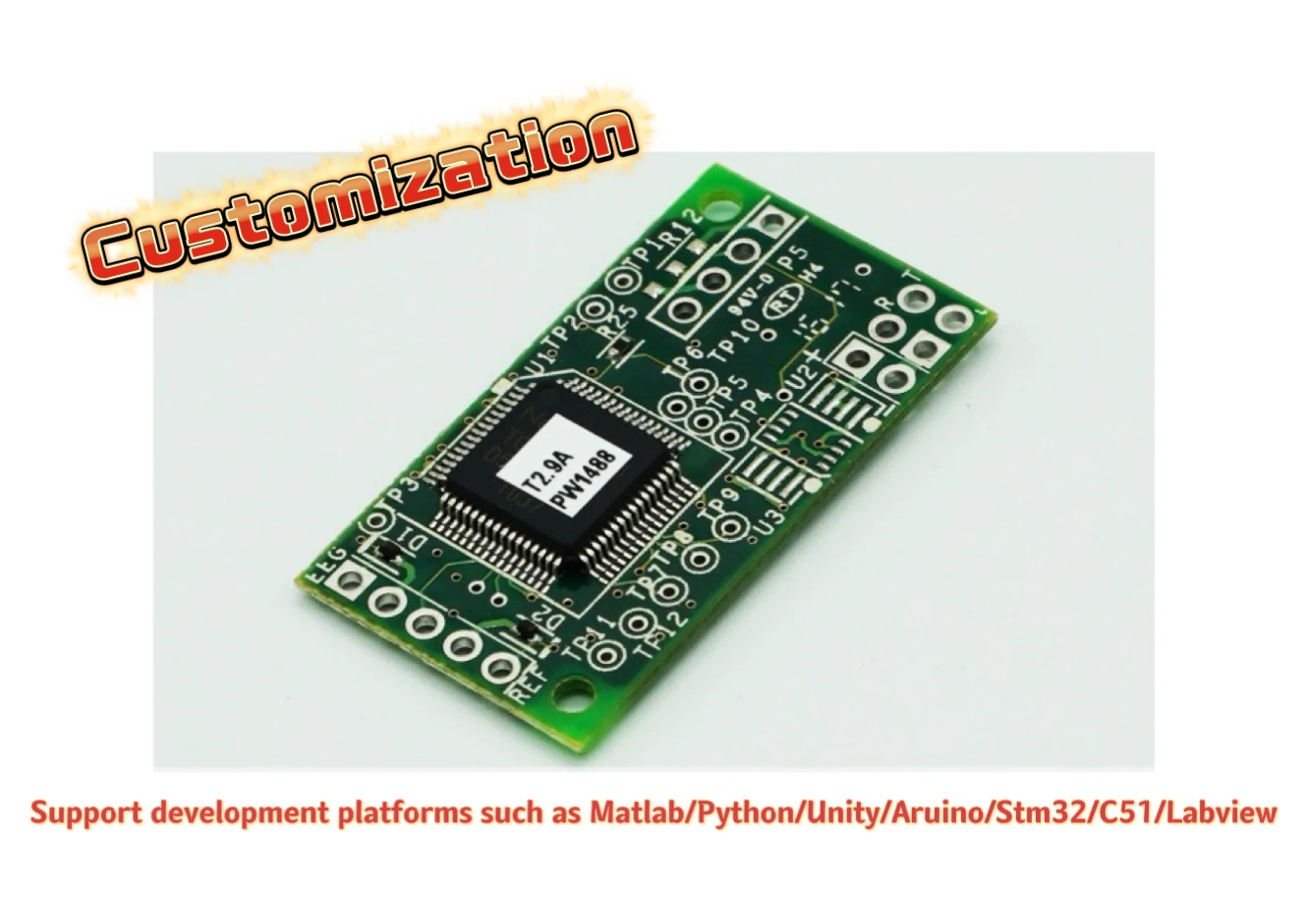 TGAM 2.9/2.9A Module EEG Brainwave Demo Board for Neurosky idiodynamics