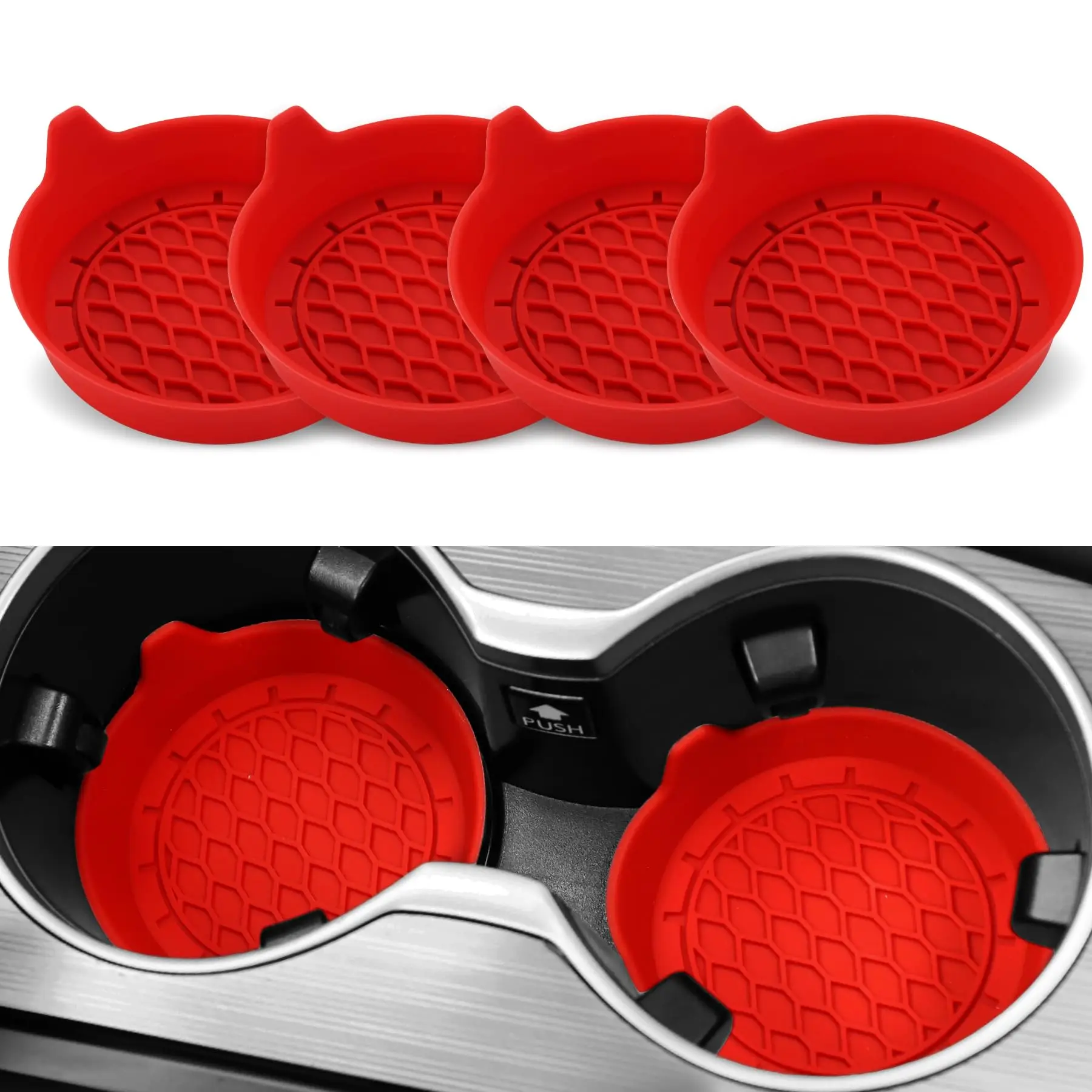 Red 4pcs