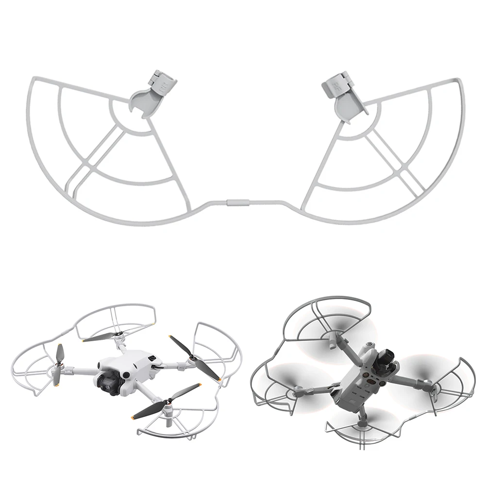 프로펠러 보호기 퀵 릴리스 드론 날개 커버 DJI Mini 4 Pro 드론 액세서리용 충돌 방지 프로펠러 블레이드 가드