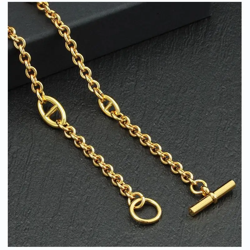 Polished Shine Metal Links Long Chain Strap For Designer Women Handbag Shoulder Carrying Lady Bag Parts Replacement 7 Sizes