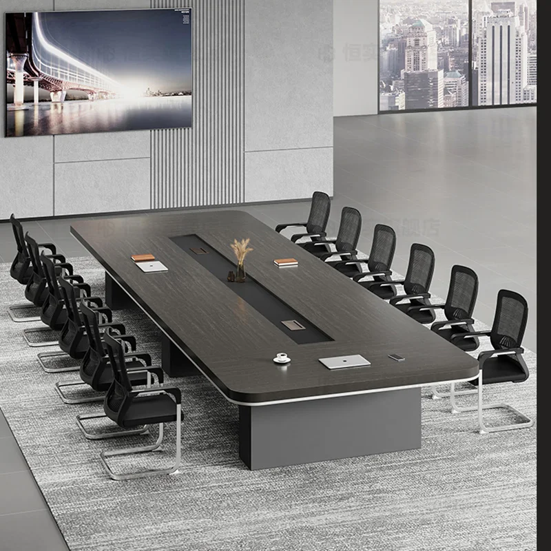 Bureau Break Office Desk Study Gaming Wooden Conference Table Writing Reception Tavolo Riunioni Office Furniture OK50HY lunch break conference tables manicure coffee wooden luxury meeting table modern standing escritorio office furniture ok50hy
