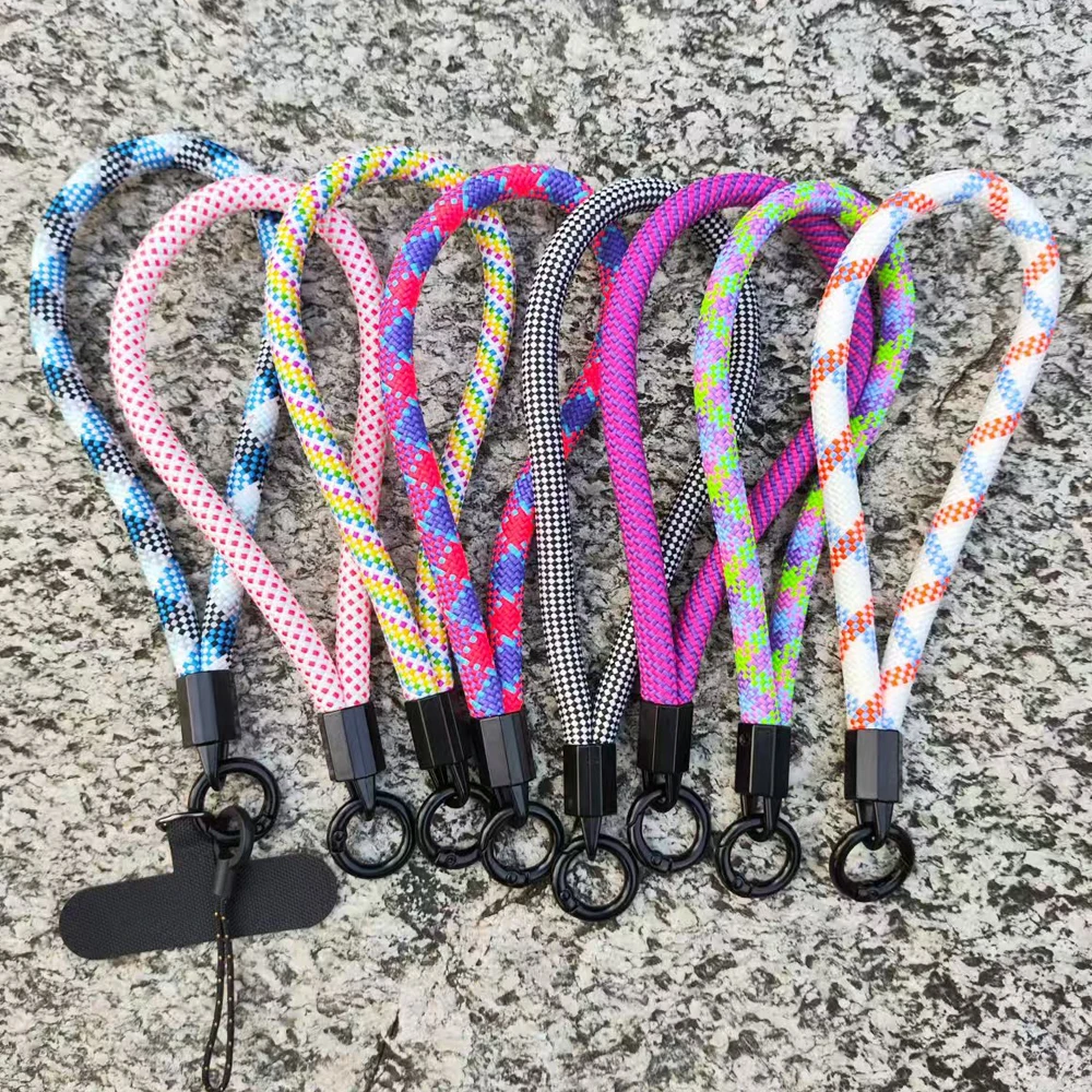 Women's Anti-Lost Phone Lanyard Wrist Strap & Fashion Keychain Rope