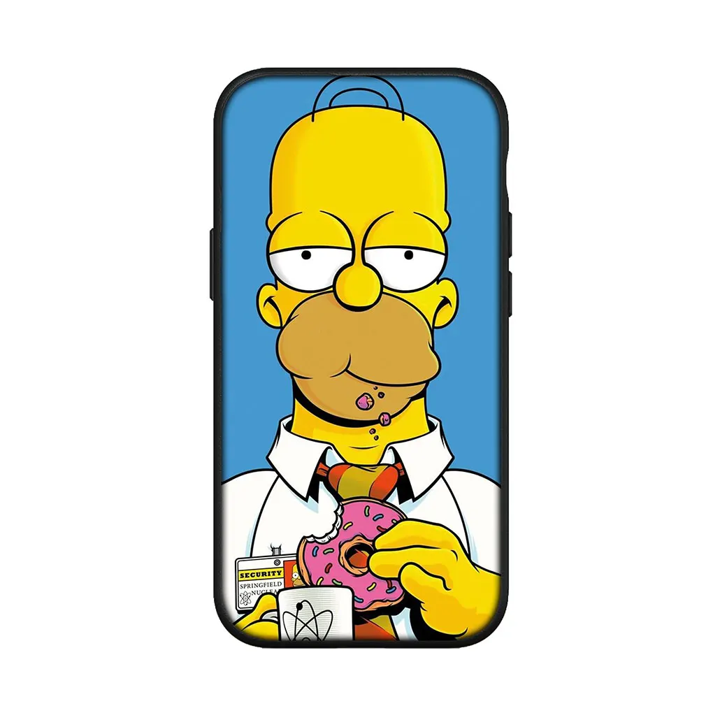 Carcasa suave de los Simpsons Bart Simpson para iPhone 14 13 12 Mini 11 Pro  XS Max X XR 6 7 6S 8 Plus + SE - AliExpress, image size:1020x1020