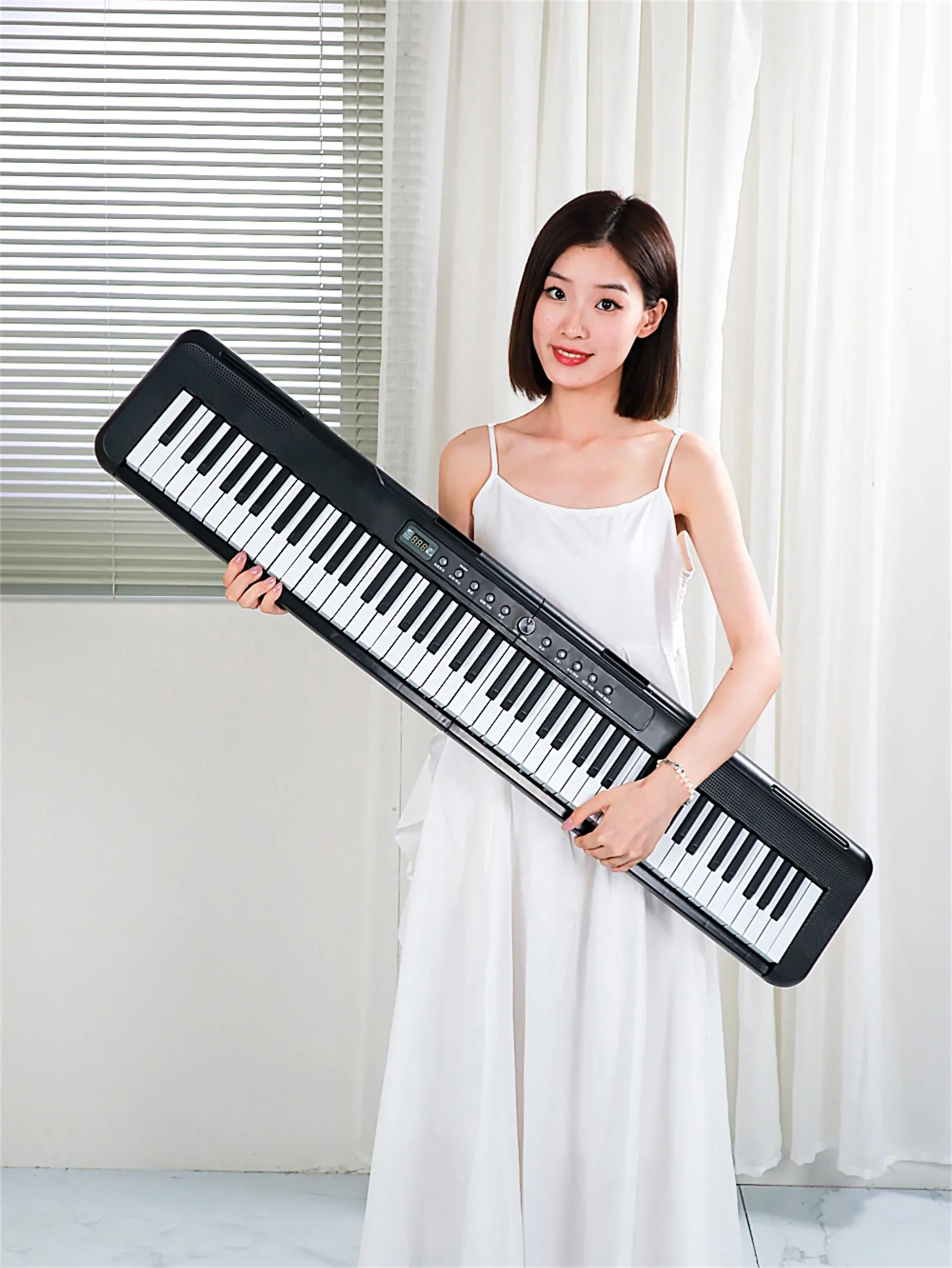 88 keys beginners toy piano electronic keyboard synthesizer electronic organ lighting MIDI