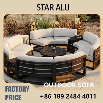 Round Outdoor Sofa 1