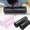EPP Yoga Foam Roller Fitness Portable Pilates Body Exercises Gym for Leg/Arm/Back/Feet Pain Self-Myofascial Treatment Tool Pink 1