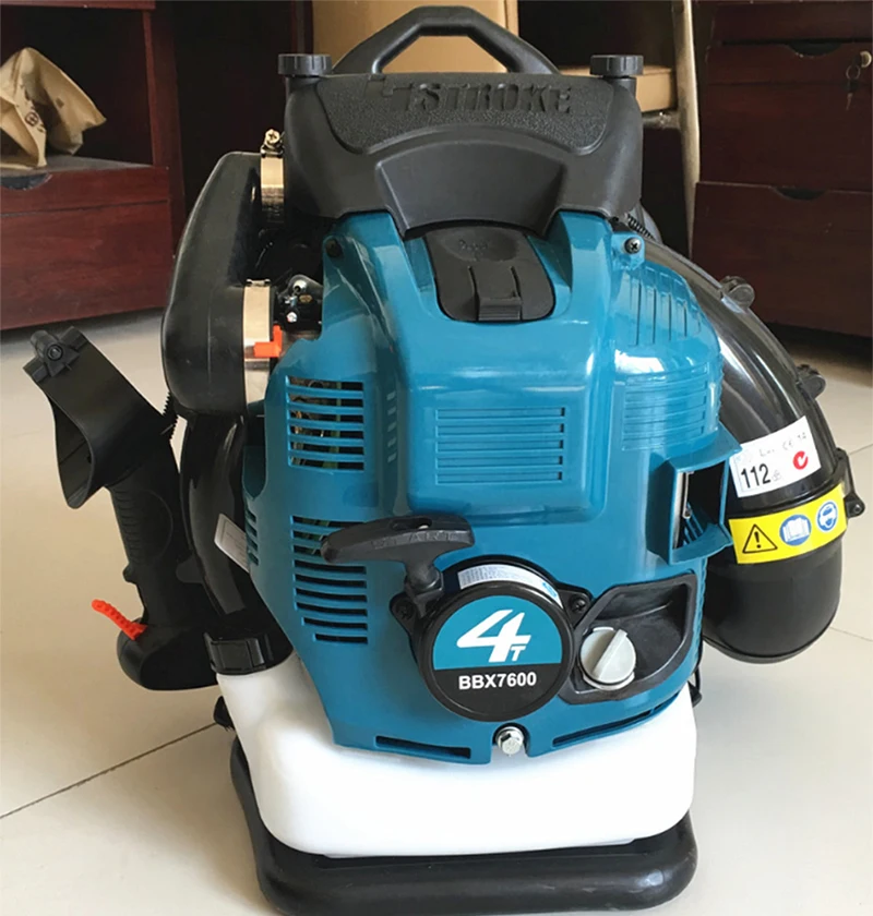 Gas Blower BBX9900 Four-Stroke 75.6cc Knapsack Snow Blower Petrol Leaf Blower Leaf Vacuum Wind Fire Extinguisher High Vacuum Fan