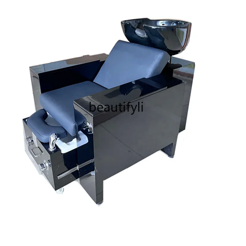 Multifunctional Electric Foot Bath Manicure Shampoo Recliner Sofa Pedicure Massage Chair Surfing Colored Lights