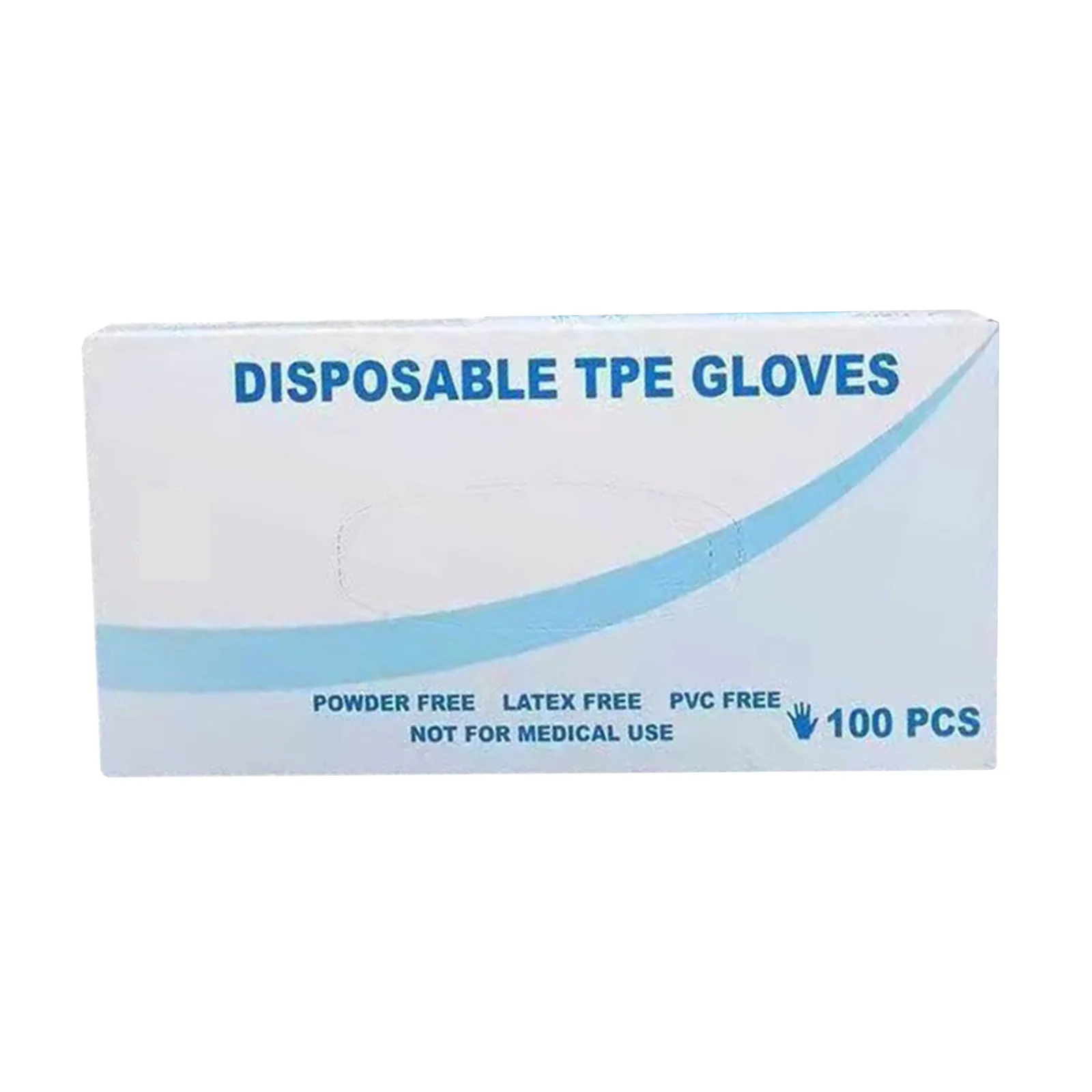 100pc Disposable Plastic Gloves For Food Cooking Garden Cleaning Home Dining Barbecue Transparent Multifunctional Gloves