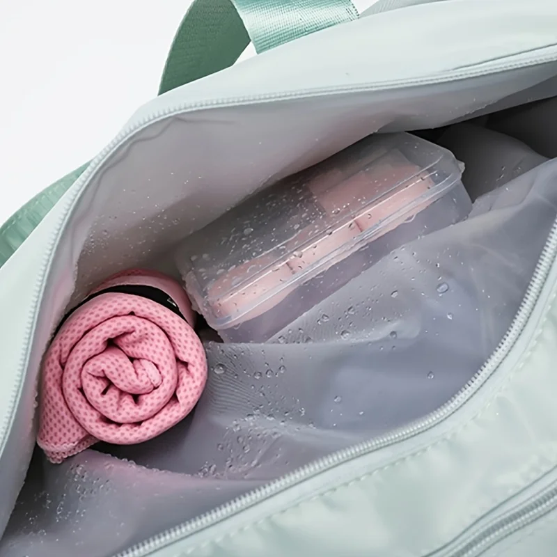 Large Capacity Gym Bag Women Travel Handbag Sports Dry Wet Pocket Swimming Tote Shoulder Weekend Fitness Duffle Yoga Shoes Bags 4