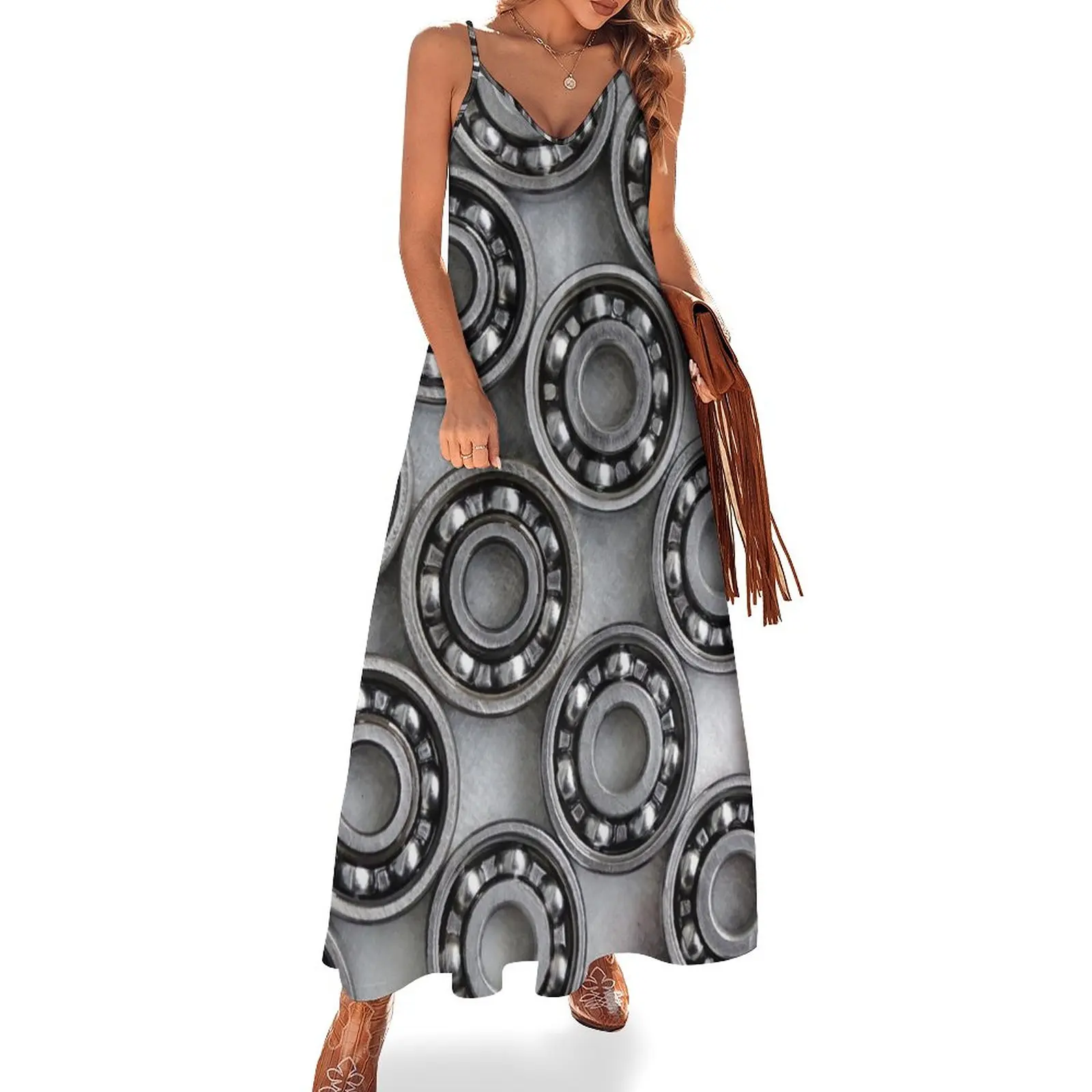 

Get Your Bearings Sleeveless Dress Women's long dress summer clothes dresses for woman