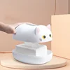 Kawaii Cat Tissue Box Livingroom Napkin Storage Box Kitchen Paper Container Desktop Toilet Paper Holder for Bathroom Dormitory 5