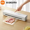 XIAOMI MIJIA Vacuum Sealers Machine 220V With Free 10pcs Vacuum Bags For Kitchen Household Food Vacuum Sealer Packaging Machine 1