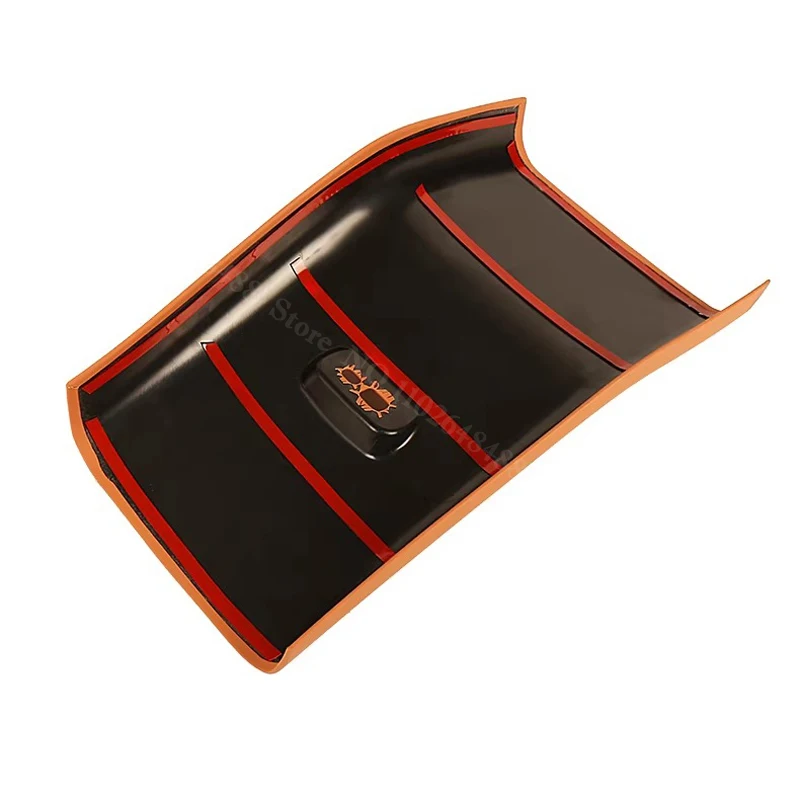 Leapmotor C10 2024-2026 후면 팔걸이 박스 안티 킥 패드 스크래치 방지 ABS 보호 커버 프레임 자동차 인테리어 액세서리