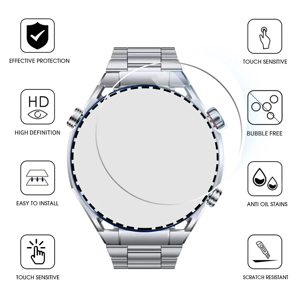 5-Pack Tempered Glass HD Anti-Scratch Screen Protectors