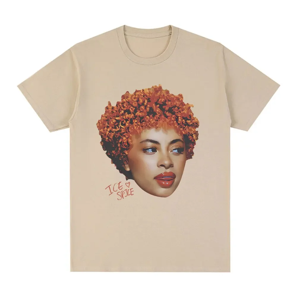 thumbnail image 1 of Camiseta gráfica de rapero Ice Spice para hombre y mujer, camiseta de estilo callejero de hip hop a la moda, camisetas informales de manga corta de verano de gran tamaño, 1 of 4